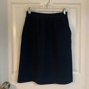 Evan Picone Petites Wool Skirt